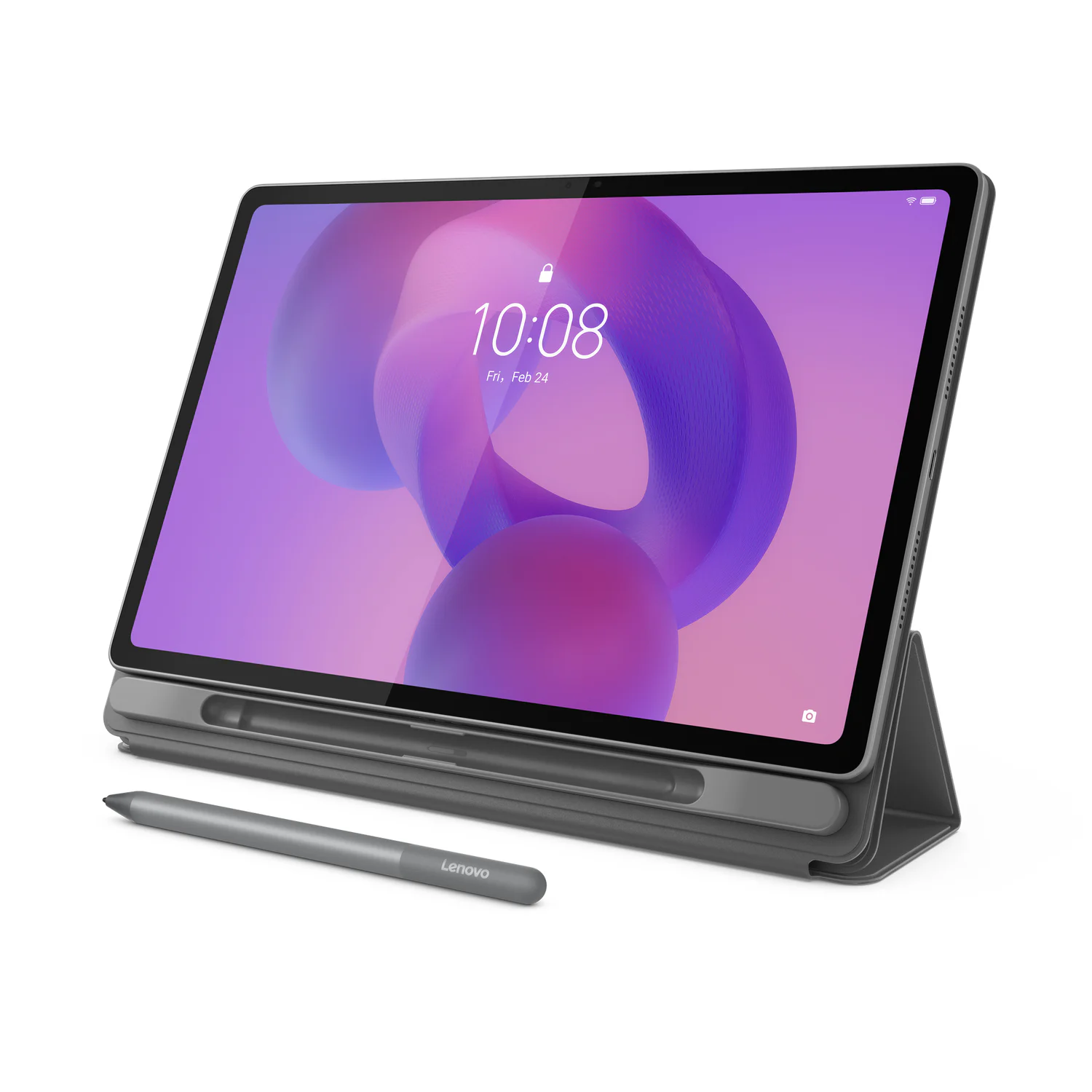 Tablet Lenovo Idea Tab Plus 12,1" 2.5K 90Hz MediaTek Dimensity 6400 6GB 128GB Wi-Fi Android 15 Cinzento com Caneta e Capa - Imagem 4