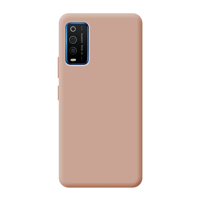 Capa Apokin para TCL 205 Silicone Macio com Proteção de Câmara 3D Vermelho - Imagem 4