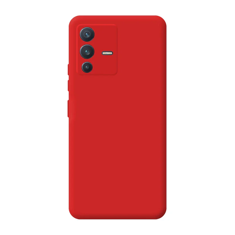 Capa Apokin para Vivo V23 5G Silicone com Proteção de Câmara 3D Azul Turquesa - Imagem 4