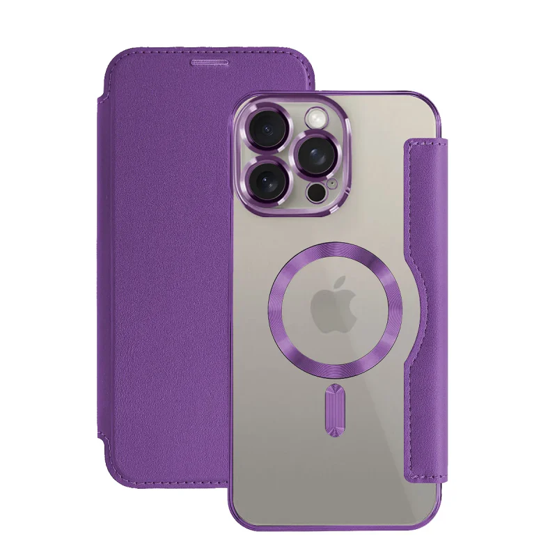 Capa Apokin para iPhone 15 Pro Max Mocome Cromada com MagSafe Preto - Imagem 4