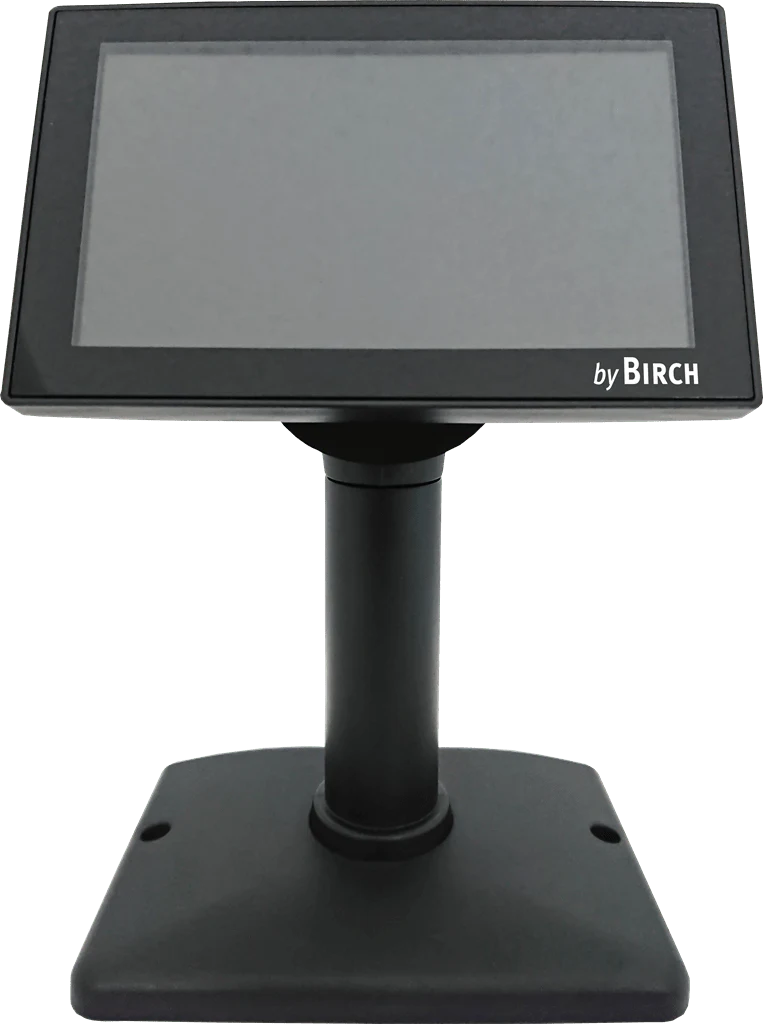 Visor de Cliente Birch PD500-G 5" TFT-LCD a Cores com USB e RS232 Preto