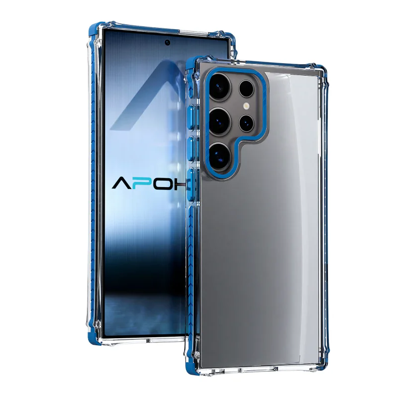 Capa Antichoque Apokin para Samsung Galaxy S24 Ultra Azul - Imagem 3