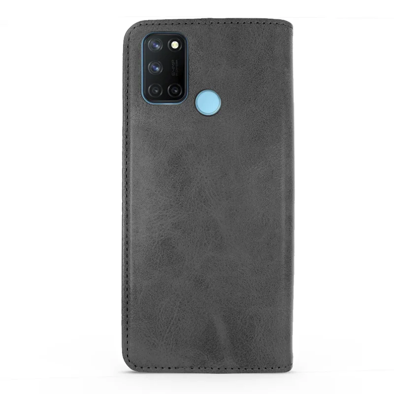 Capa Apokin Realme 7i em Pele Sintética com Porta-Cartões Rosa - Imagem 5