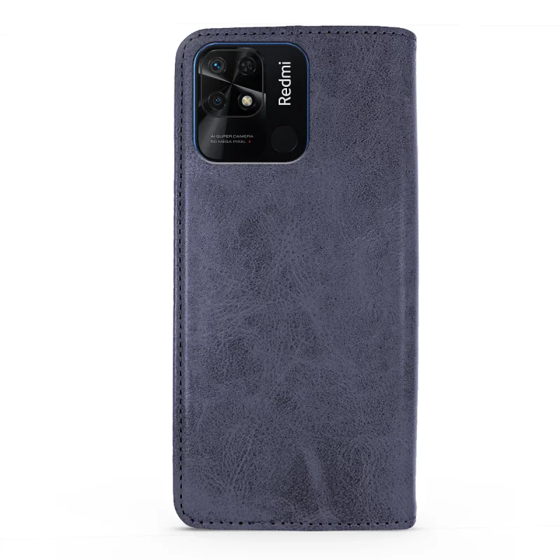 Capa Apokin em Pele Sintética para Xiaomi Redmi A1 / A1 Plus / A2 Variedade de cores - Imagem 5