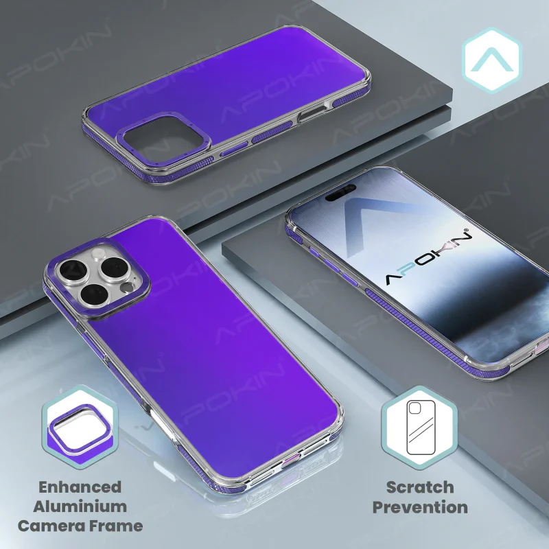 Capa Apokin para Xiaomi Redmi Note 15 4G/5G Camaleão Lilás - Imagem 4