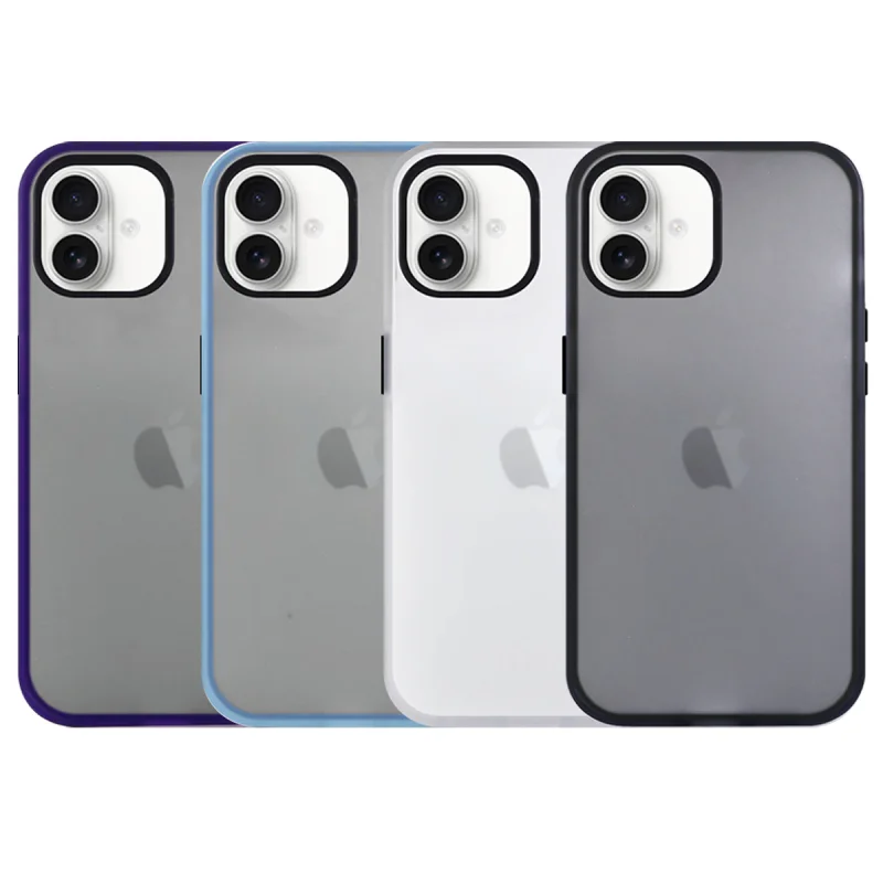 Capa Apokin Xycolt Efeito Fumado com Proteção de Câmara para iPhone 16e Lilás - Imagem 1