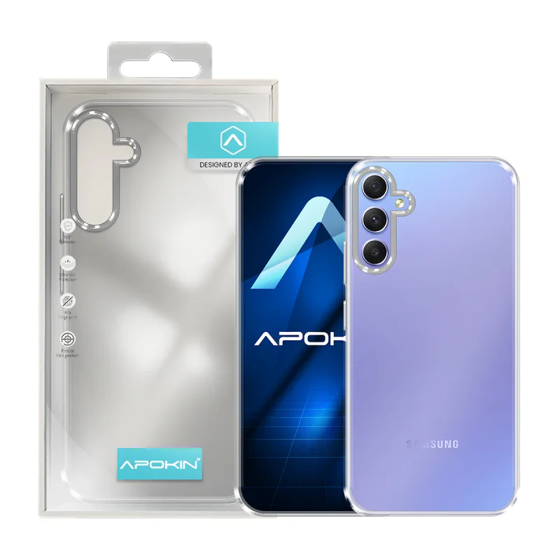 Capa Antichoque Apokin Acrílica para Samsung Galaxy A14 Transparente - Imagem 6