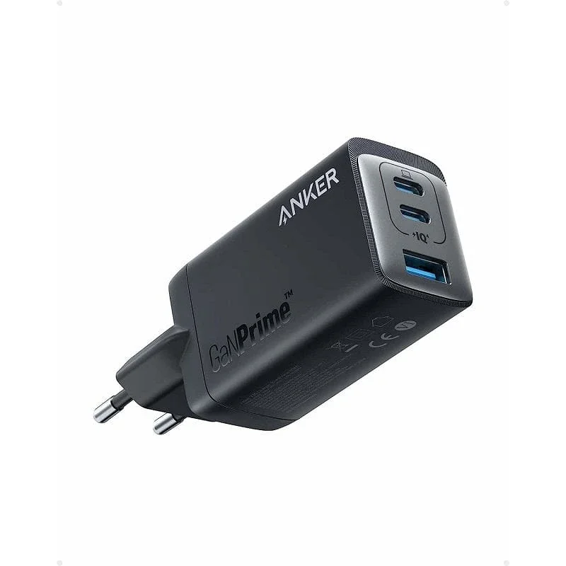 Carregador de Parede Apokin Prime 65 W 1x USB e 2x USB-C Preto - Imagem 2