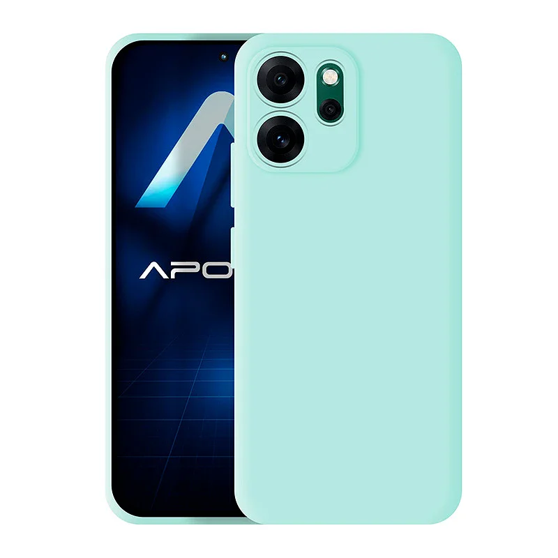 Capa Apokin para Oppo Reno 14F em Silicone Suave Rosa - Imagem 3