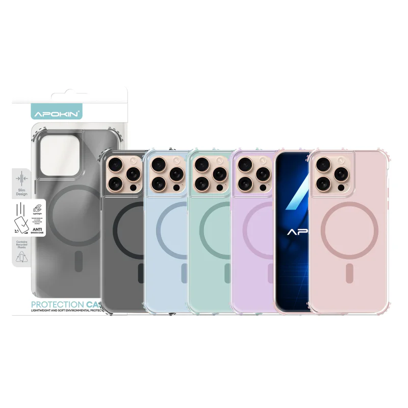 Capa Apokin Bumper Urban com MagSafe para iPhone 13 Pro Max Rosa - Imagem 1