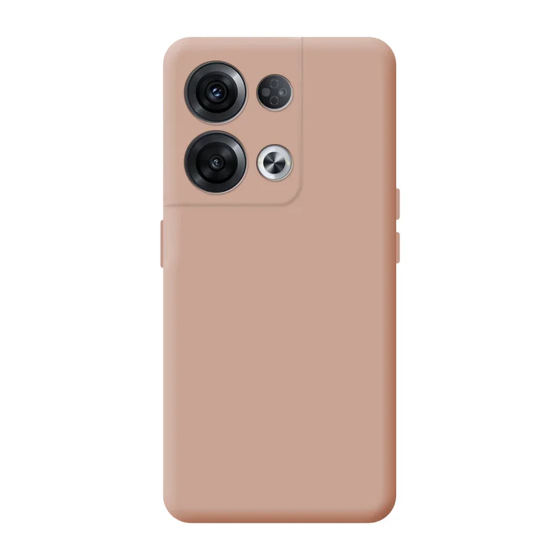 Capa Apokin para Oppo Reno 8 Pro Silicone Suave com Proteção de Câmara 3D Vermelho - Imagem 4