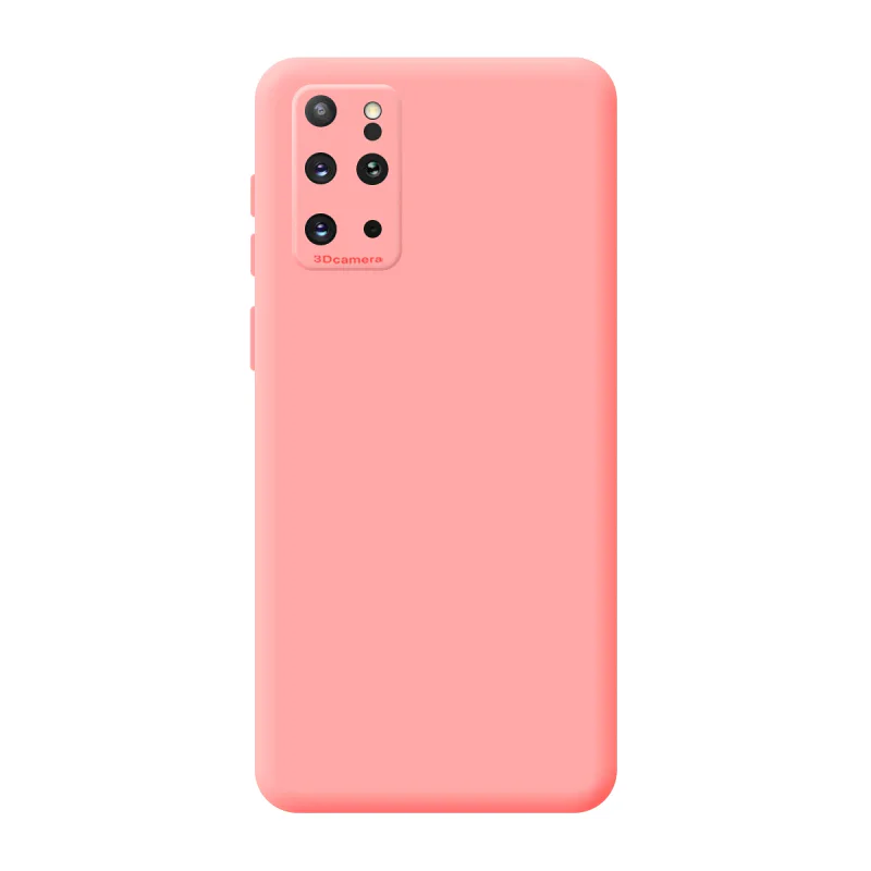 Capa de Silicone Macia Apokin com Câmara 3D para Samsung Galaxy S20 Plus Azul turquesa - Imagem 4