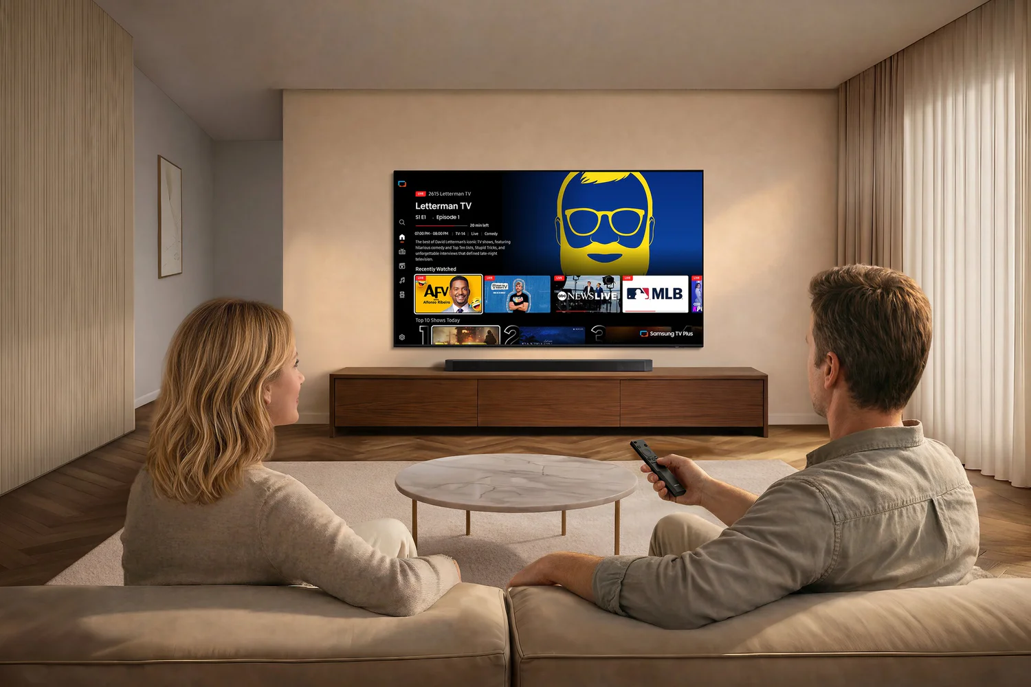 Televisor Samsung Crystal UHD U8075H 85" 4K Ultra HD Smart TV Wi-Fi - Imagem 4