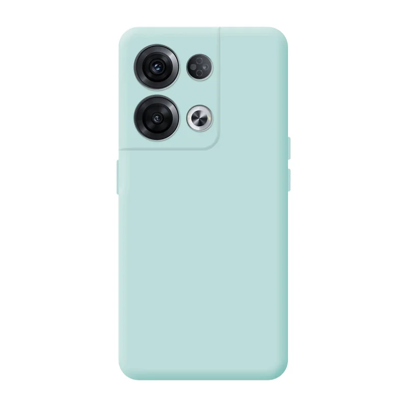Capa Apokin para Oppo Reno 8 Pro Silicone Suave com Proteção de Câmara 3D Vermelho - Imagem 3