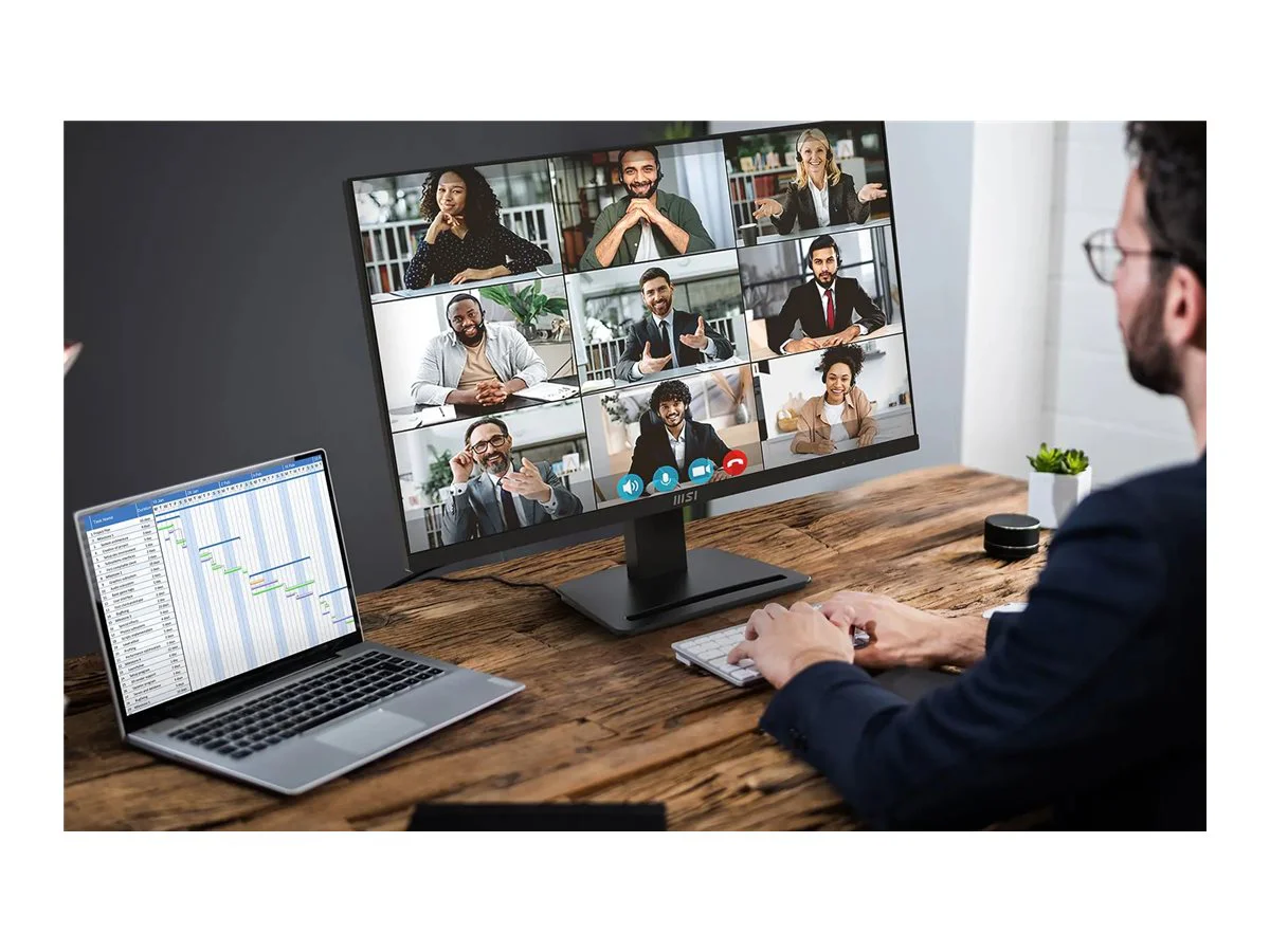 Monitor MSI PRO MP273U 27" UHD IPS Altifalantes - Imagem 10