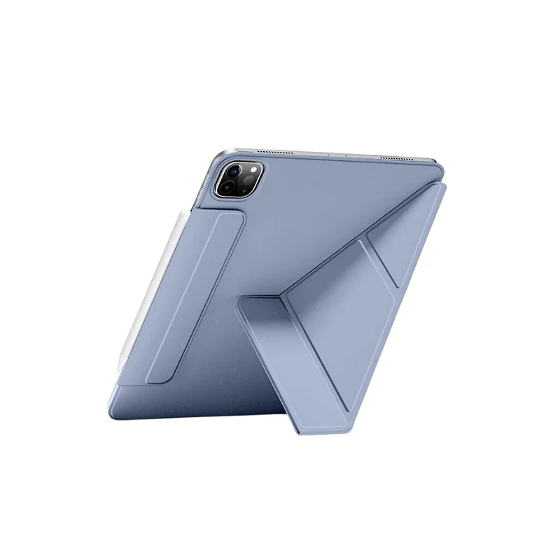 Capa com Tejadilho Wiwu Smart Folio para iPad Air 11 polegadas e 10,9 polegadas Azul - Imagem 2