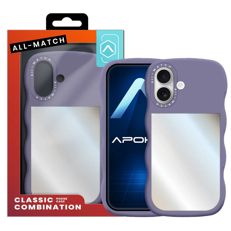 Capa Apokin Allmatch para iPhone 17 com Espelho Preto - Imagem 6