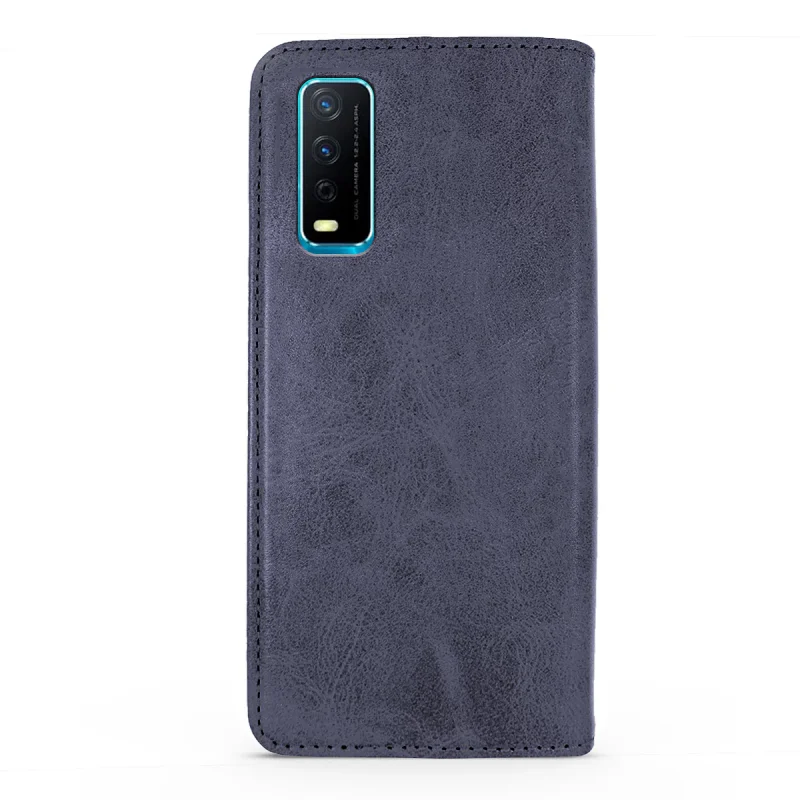 Capa com Porta-cartões Apokin para Vivo Y11s Pele Sintética Variedade de cores - Imagem 6