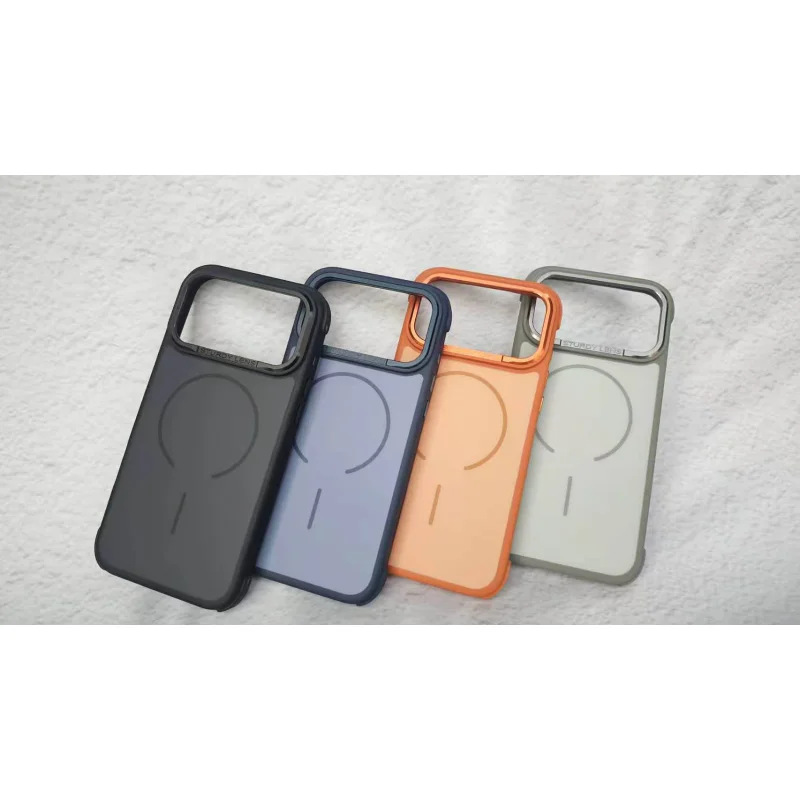 Capa Antichoque Apokin com MagSafe para iPhone 17 Laranja - Imagem 6