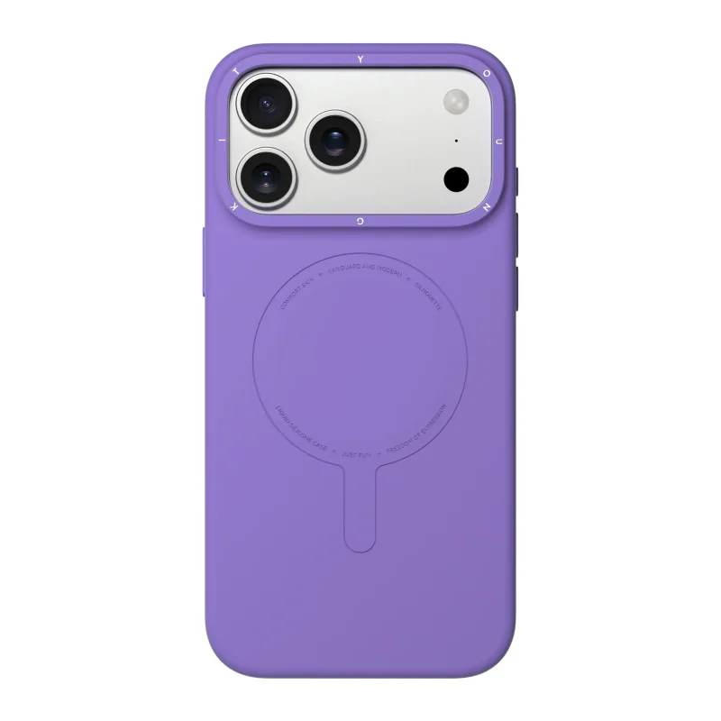 Capa Magnética Apokin Youngkit para iPhone 17 Pro e iPhone 18 Pro Roxo