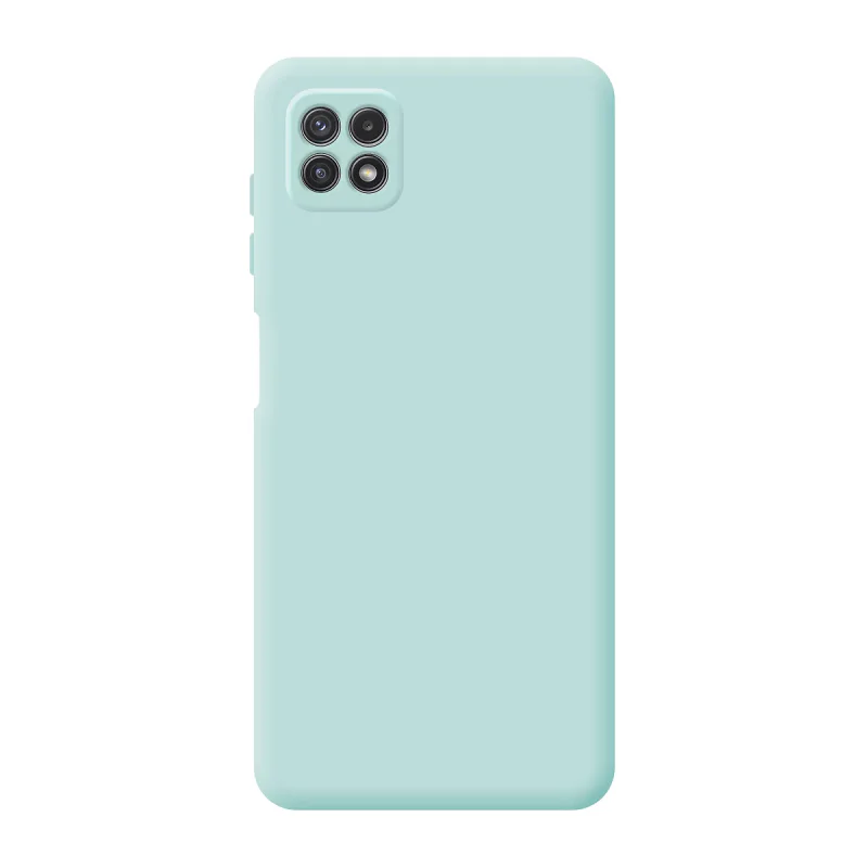 Capa de Silicone Macio Apokin para Samsung Galaxy A22 5G Azul - Imagem 3
