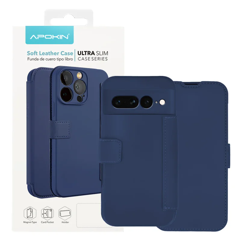 Capa Apokin para Google Pixel 7A Silicone Macio Preto - Imagem 4