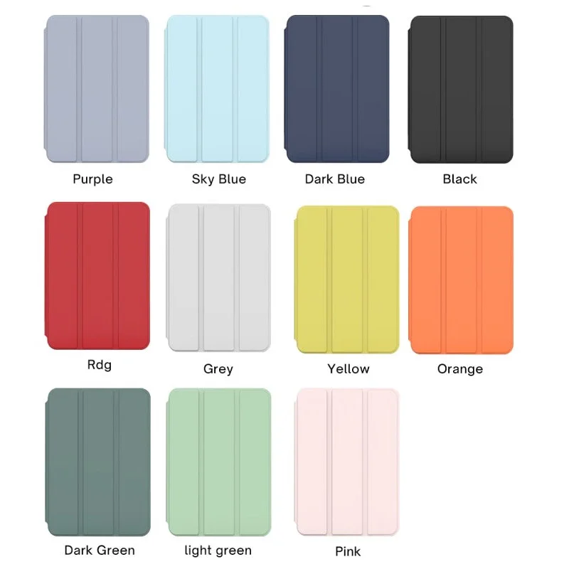 Capa Smart Cover V2 Apokin para iPad 9,7 polegadas 2/3/4 com Porta-Lápis Bege - Imagem 2