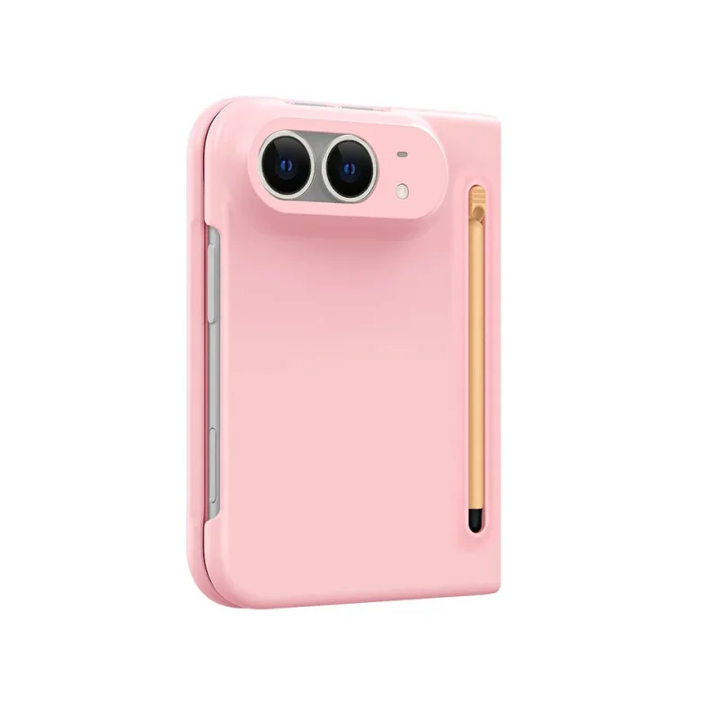 Capa Dobrável Ultrafina Apokin para iPhone Duo com Caneta Tátil Cinzento - Imagem 6