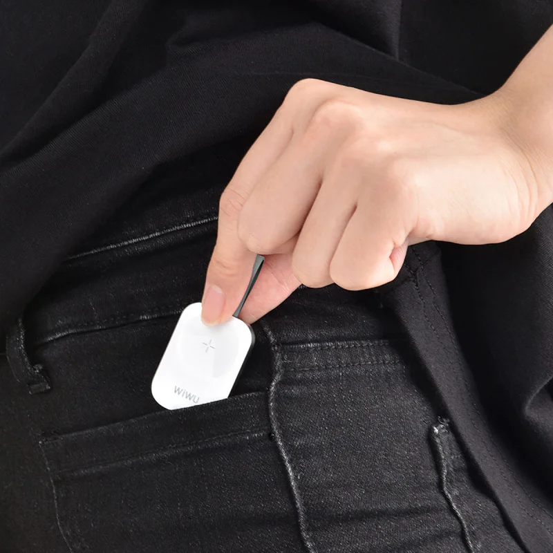 Mini Carregador Sem Fios Apokin WiWU para Apple Watch M16 Pro - Imagem 6