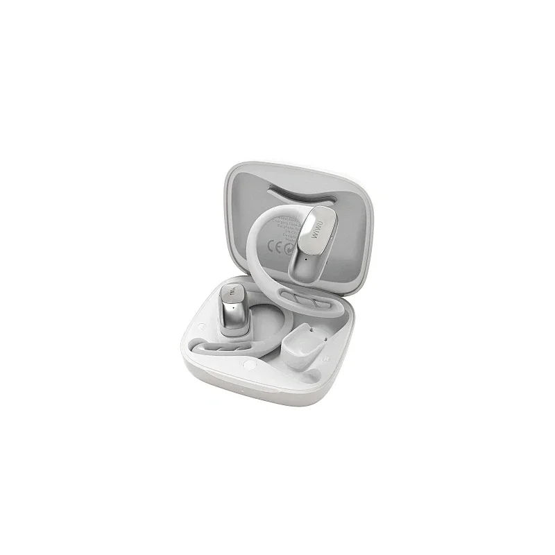 Auriculares Bluetooth WIWU O600 OpenBuds Branco - Imagem 3