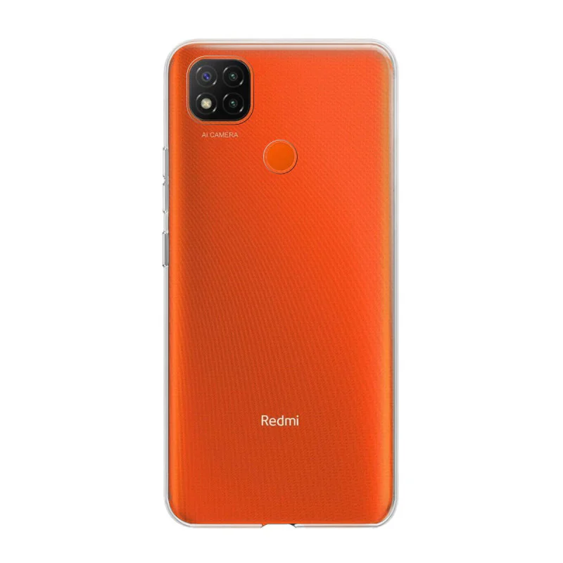 Capa Apokin para Xiaomi Redmi 9C Silicone Transparente 2,0 mm