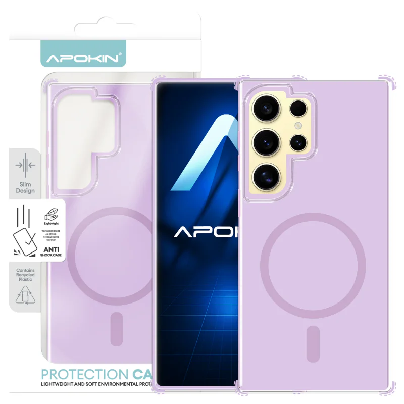Capa Bumper Apokin Urban para Samsung Galaxy S24 Ultra com MagSafe Verde - Imagem 5