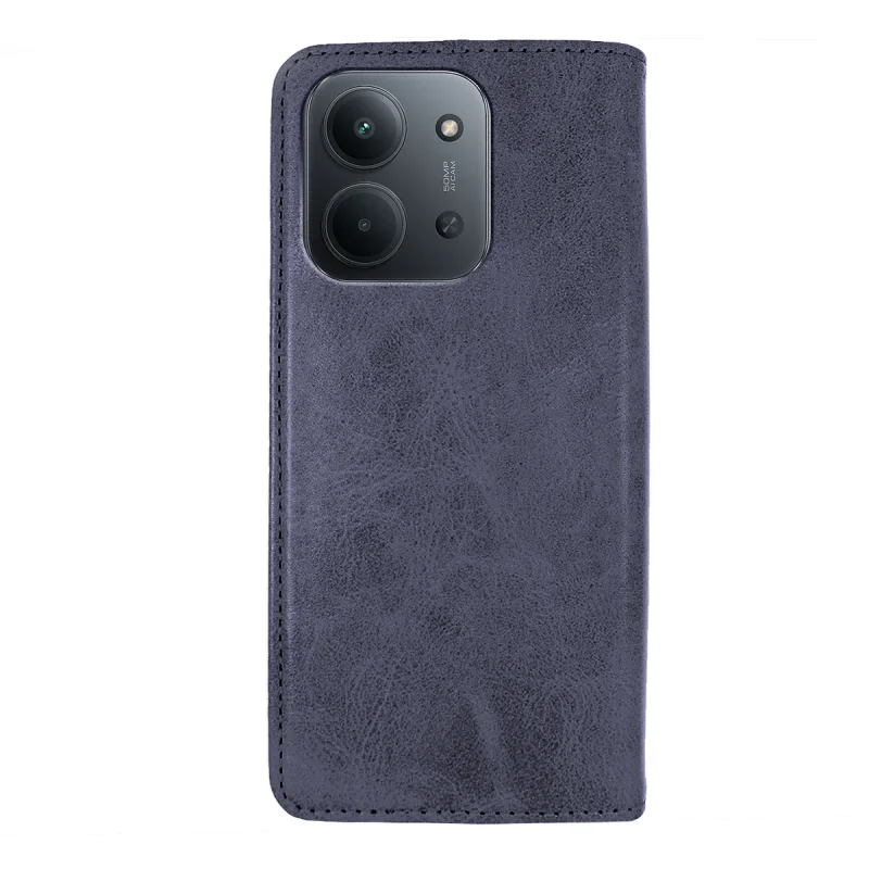 Capa Livro Apokin Xiaomi Redmi 15C com Porta-Cartões em Pele Sintética Vermelho - Imagem 3