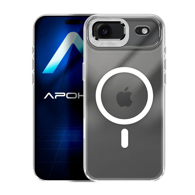 Capa Acrílica Apokin com MagSafe para iPhone 17 Air Transparente - Imagem 2