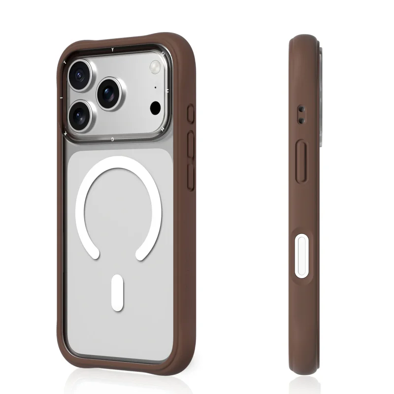 Capa Youngkit Apokin Série Dinâmica II para iPhone 17 Pro e iPhone 18 Pro Castanho - Imagem 2