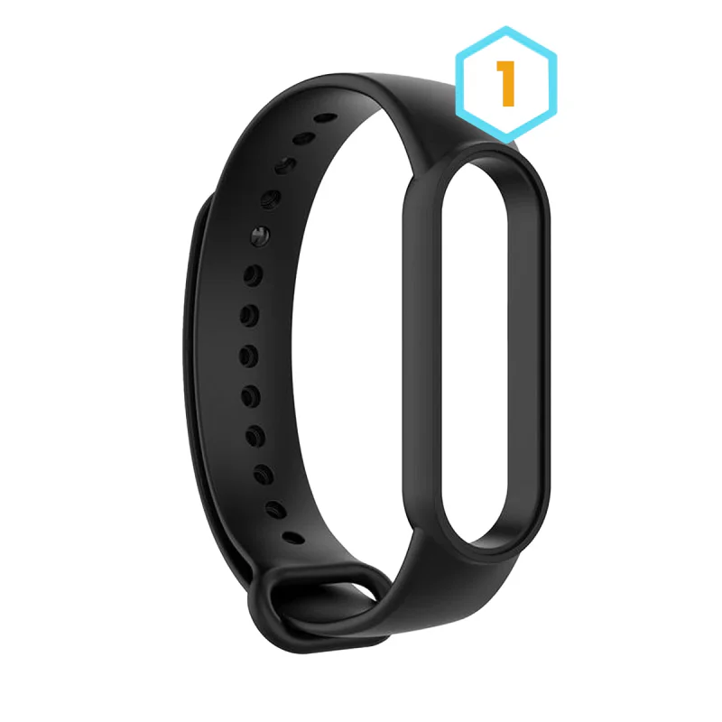 Bracelete de Silicone Apokin para Xiaomi Mi Band 5 / 6 Cor 11 - Imagem 2
