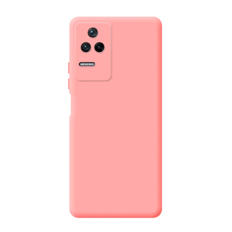 Capa Apokin em Silicone Macio com Proteção de Câmara 3D para Poco F4 Lilás - Imagem 4