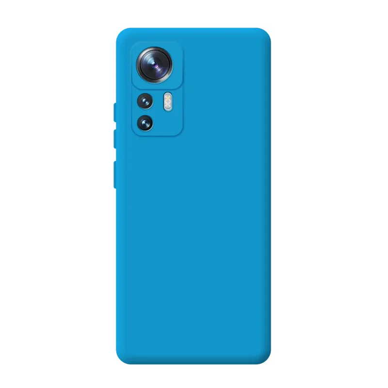 Capa Apokin para Xiaomi 13 Lite Silicone Macio com Proteção de Câmara 3D Azul Turquesa - Imagem 2
