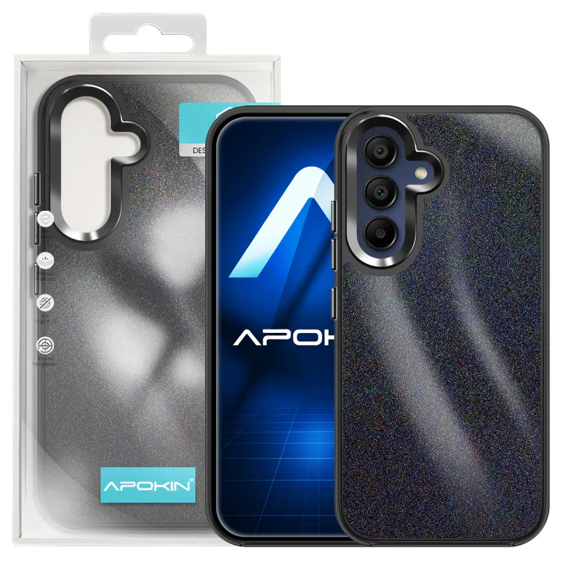 Capa Apokin para Samsung Galaxy A15 Acrílica com Purpurina Variedade de cores - Imagem 6