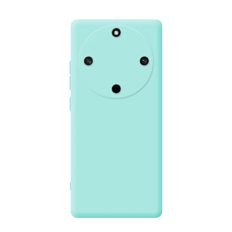 Capa de Silicone Macio Apokin com Proteção de Câmara 3D para Honor X9a e Magic5 Lite Lilás - Imagem 5