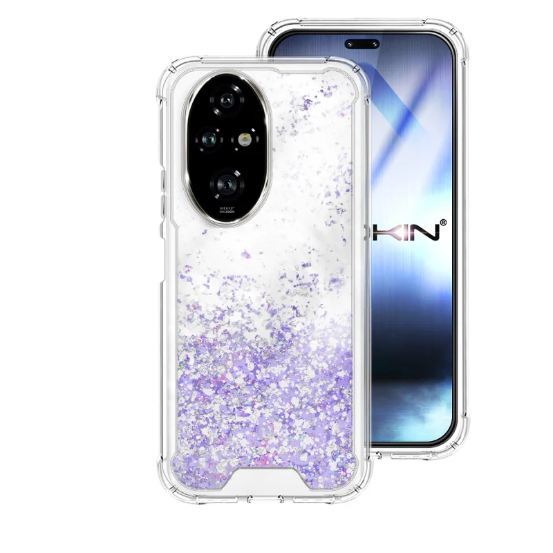 Capa Apokin para Honor 200 Gel Transparente com Glitter Variedade de cores - Imagem 2