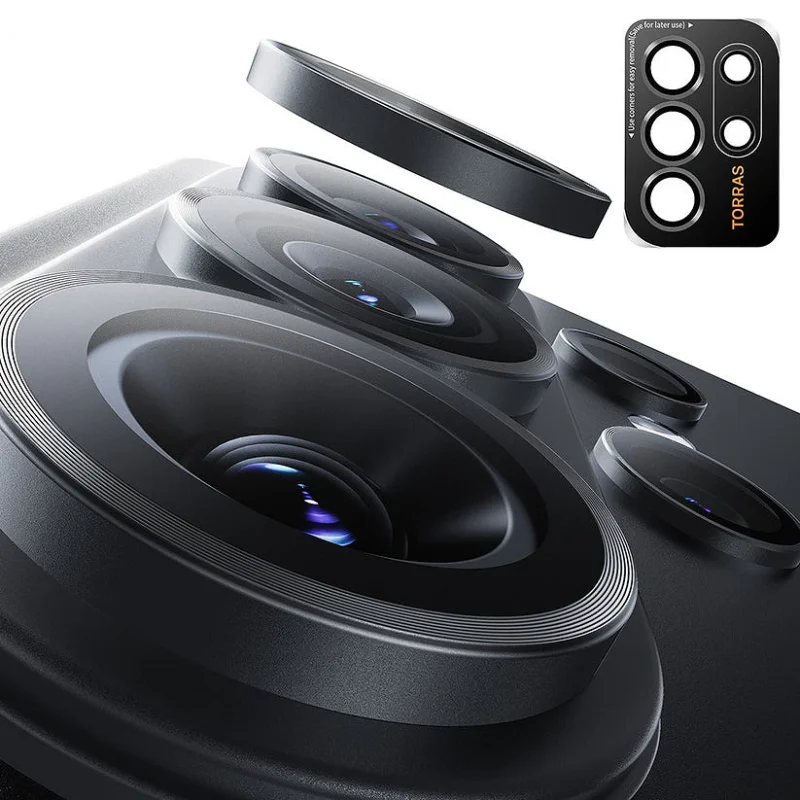 Protetor de Lente Apokin Torras Lensguard para Samsung Galaxy S26 Ultra Preto - Imagem 6