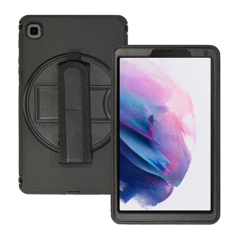 Capa Apokin para Samsung Galaxy Tab A7 Lite Antichoque com Suporte de Caneta Vermelho sem cordão - Imagem 4