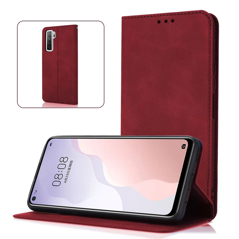Capa Apokin Flip para Xiaomi 13T e 13T Pro em Pele com Porta-Cartões Variedade de cores - Imagem 2