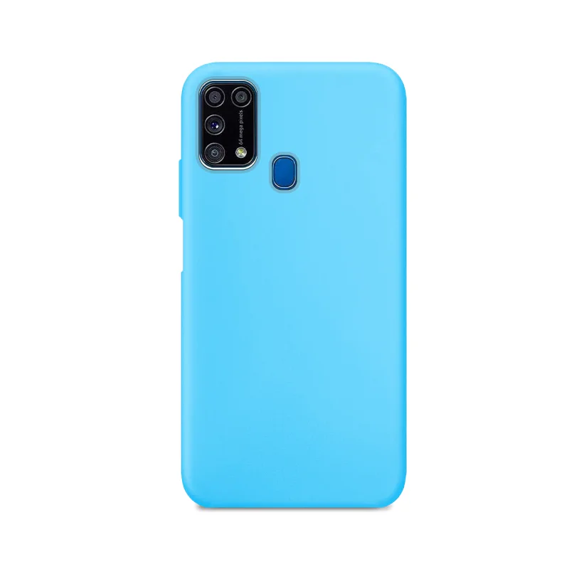Capa Apokin para Samsung Galaxy M31 Silicone Macio Preto - Imagem 4
