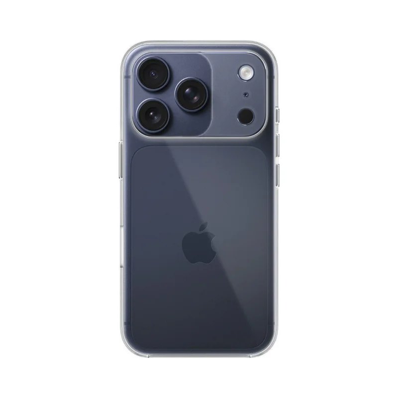 Capa Apokin em Silicone 2.0 mm para iPhone 17 Pro e iPhone 18 Pro Transparente