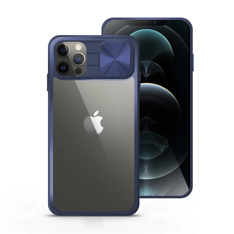 Capa Apokin para iPhone 12 Gel Antichoque com Tampa Deslizante Variedade de cores - Imagem 3