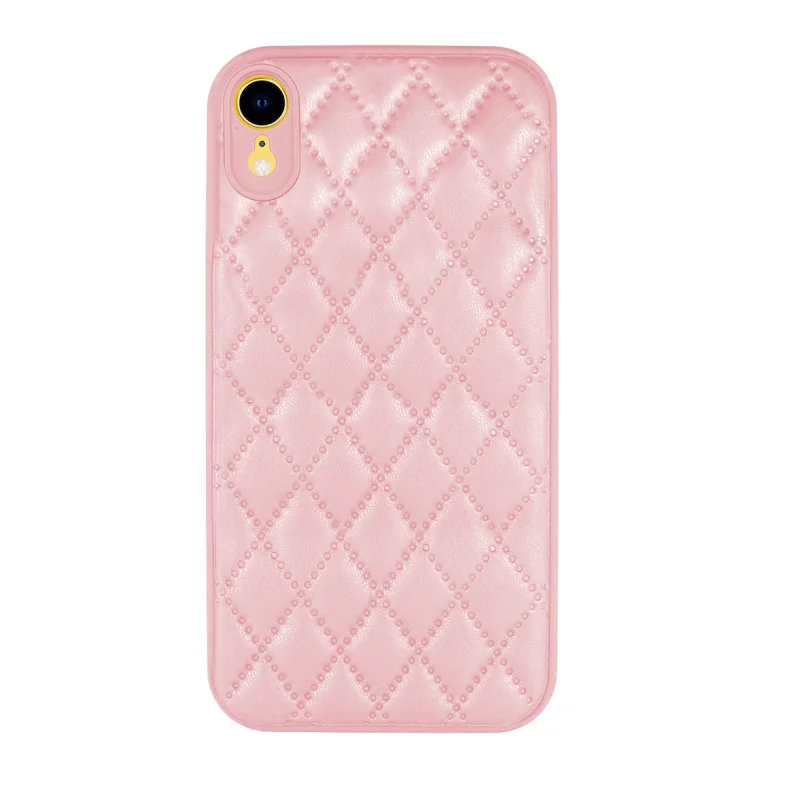 Capa Apokin para iPhone XR em Pele Fumada com Suporte e Íman Lilás - Imagem 4