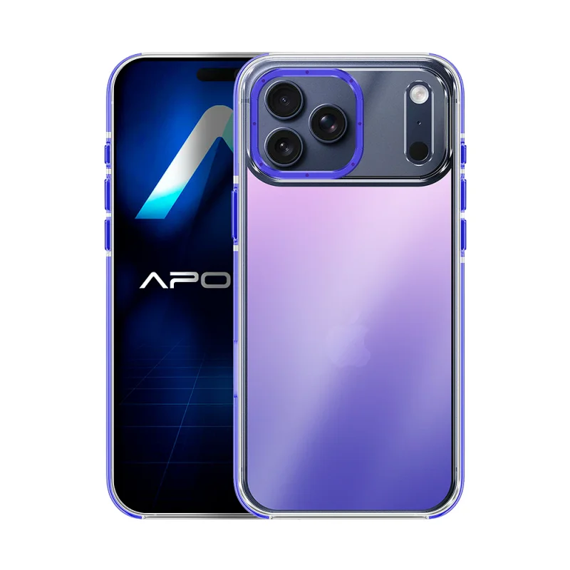 Capa Apokin para iPhone 17 Pro Efeito Camaleão Preto - Imagem 5