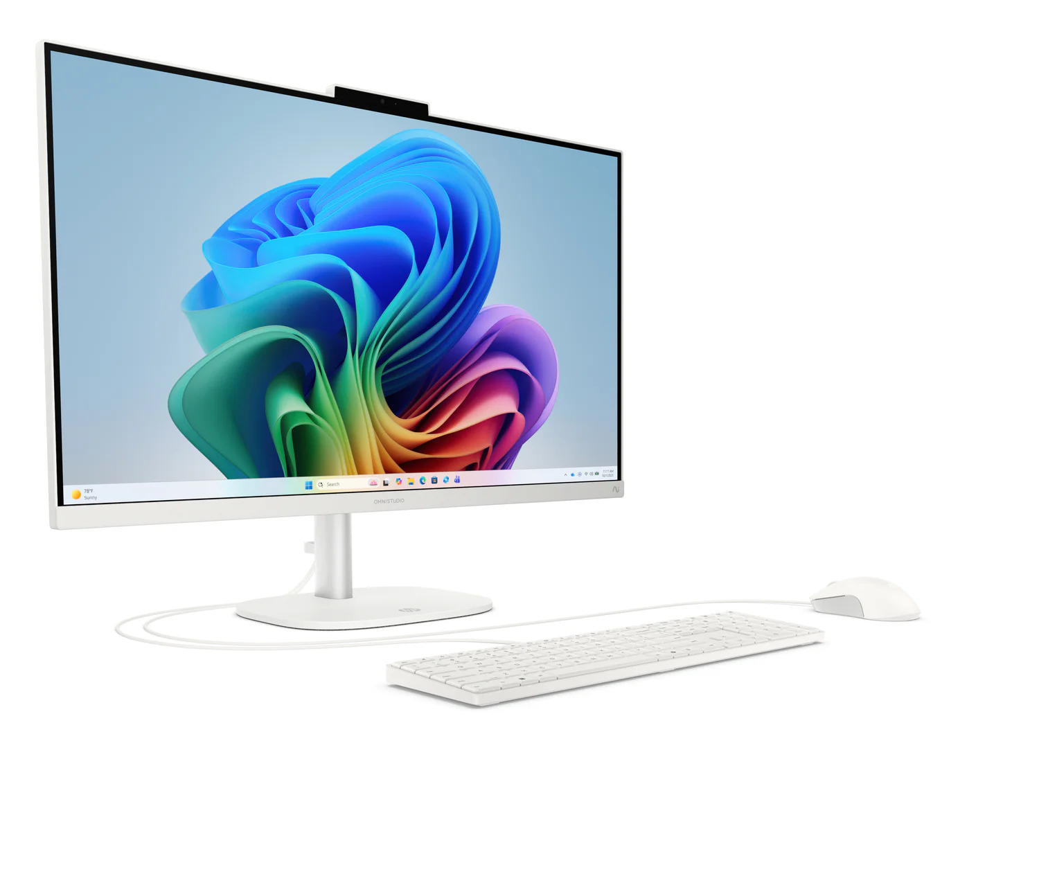 Computador All-in-One HP OmniStudio 27-cw0017ns 27" FHD 120Hz AMD Ryzen AI 5 330 16GB 512GB SSD Windows 11 Home - Imagem 2